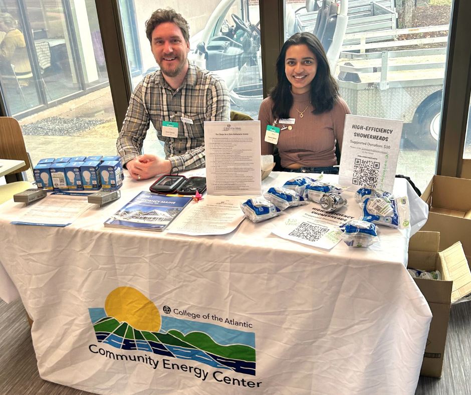 CoA EnviroCorps members tabling