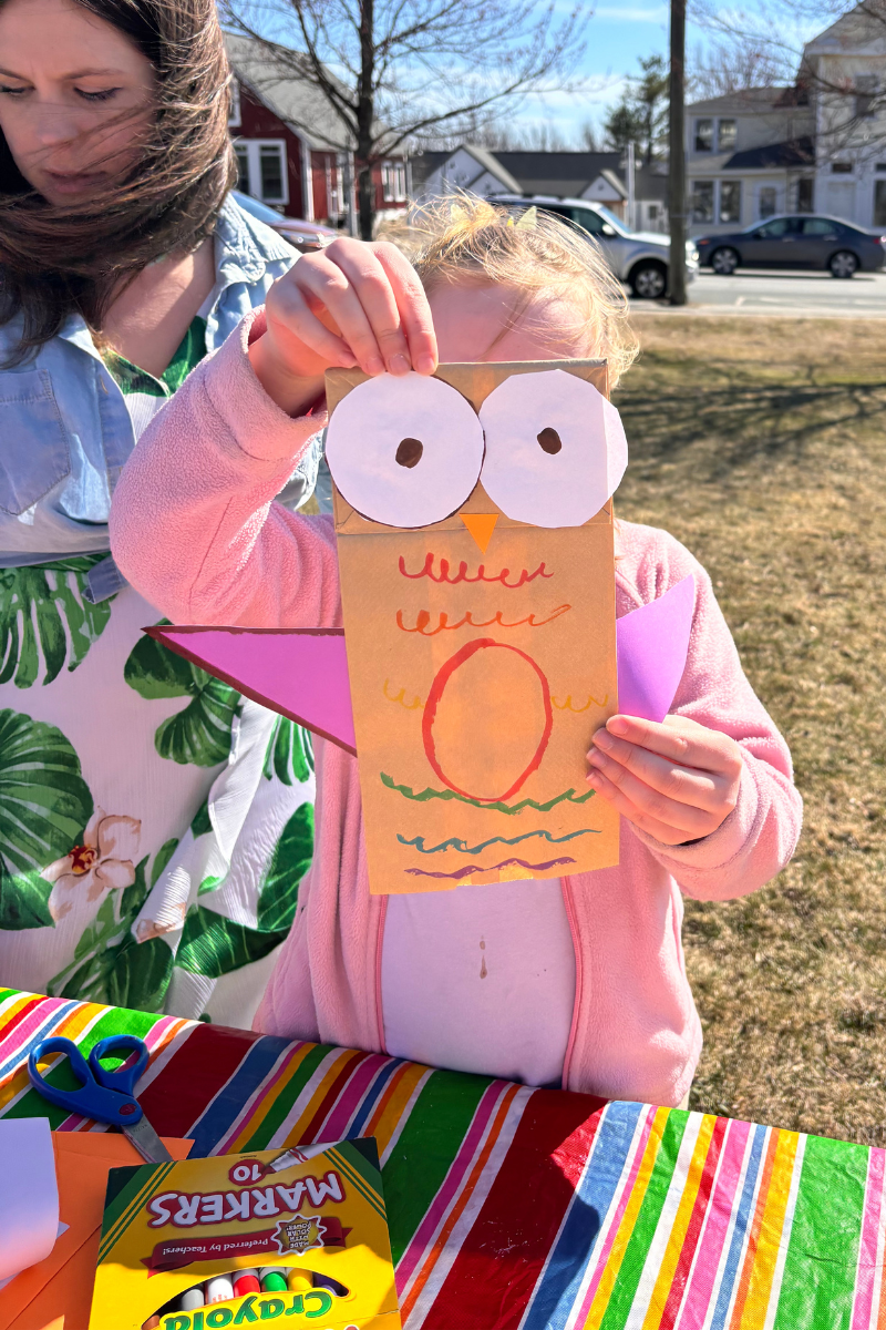 Owl puppet