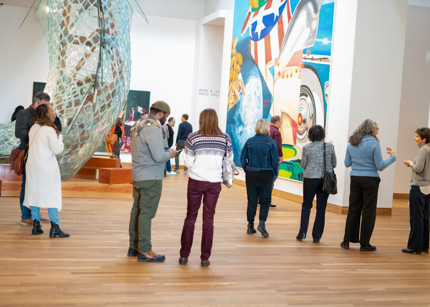 TRUCEN Members tour the Weisman Art Museum