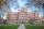 Full shot of Clark University's Jonas Clark Hall