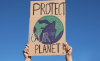 protect our planet protest sign